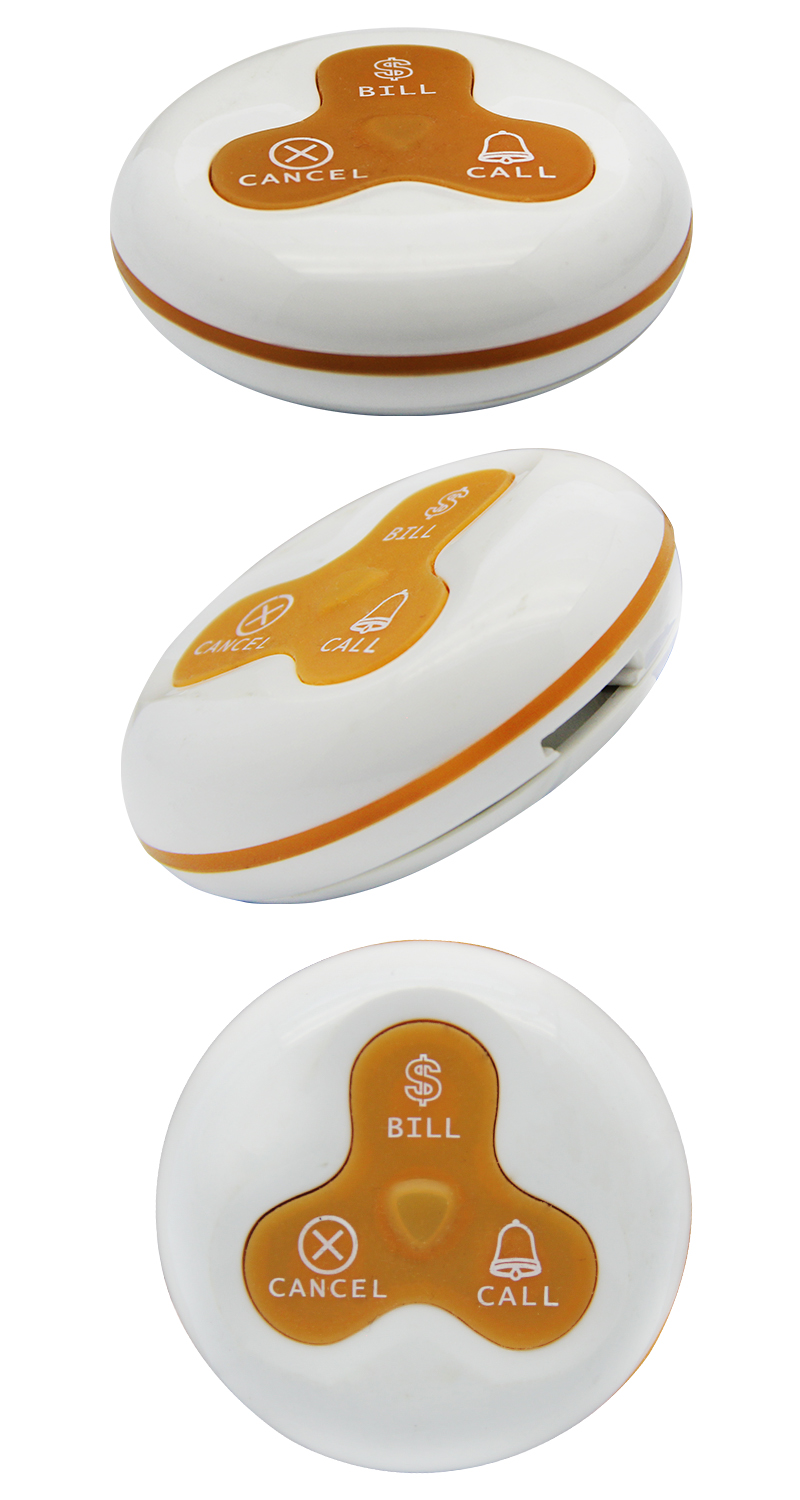 Restaurant Waiter Wireless Call Button
