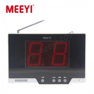 433Mhz wireless call button LED display for restaurant